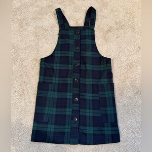 Zara Kids Green and Blue Plaid Dress size 10
